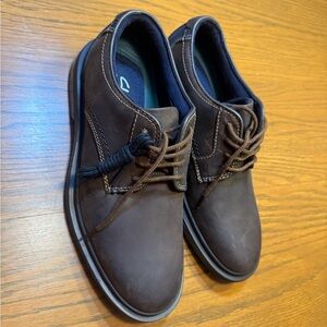 Clarks Men's Burchill Derby Beeswax Leather 26176928 Size 8.5